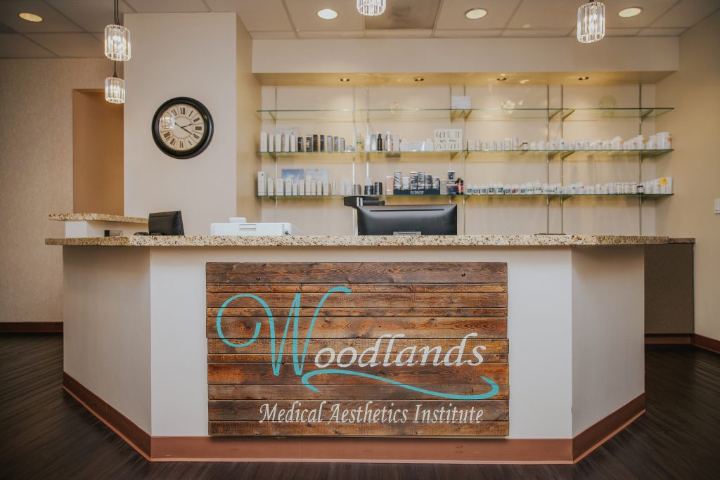 Woodlands Medical Aesthetics Institute front desk