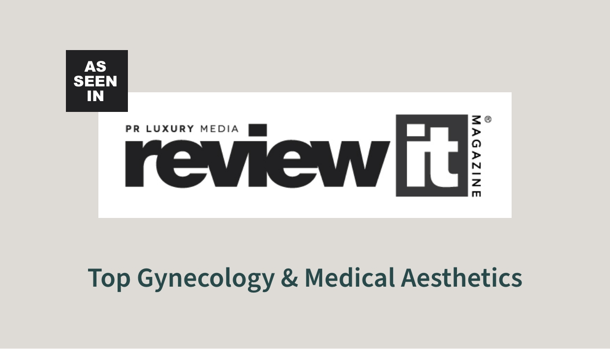 As seen in review it magazine and top gynecology and medical aesthetics